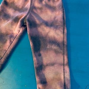 Reverse tie dye acid wash 4t joggers unisex